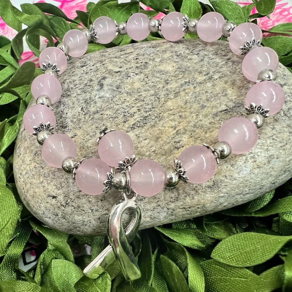 10 for $40 Pink Breast Cancer Bracelets to Benefit The Breast Health Center🩷
